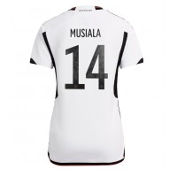 Maglie da calcio Germania Jamal Musiala #14 Prima Maglia Femminile Mondiali 2022 Manica Corta